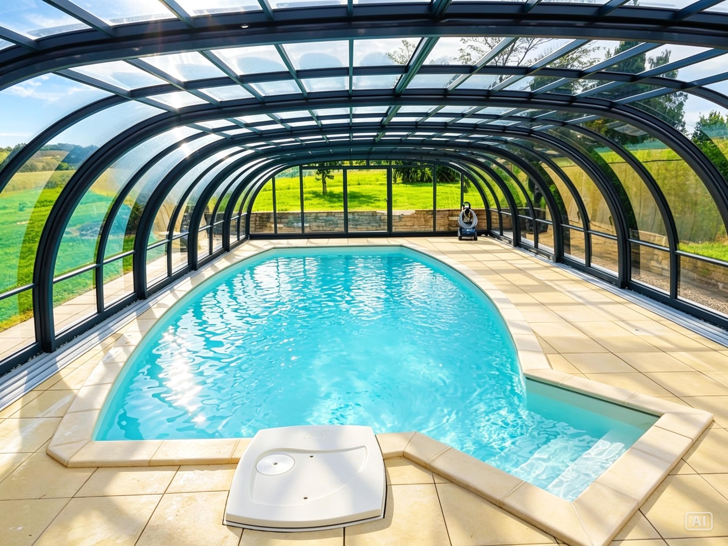 Piscine vue 2